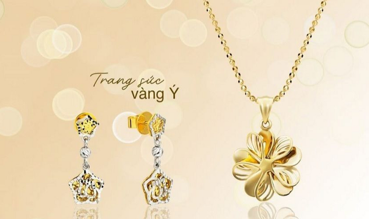 Vàng Ý thường được sử dụng để chế tác trang sức. (Ảnh minh họa)