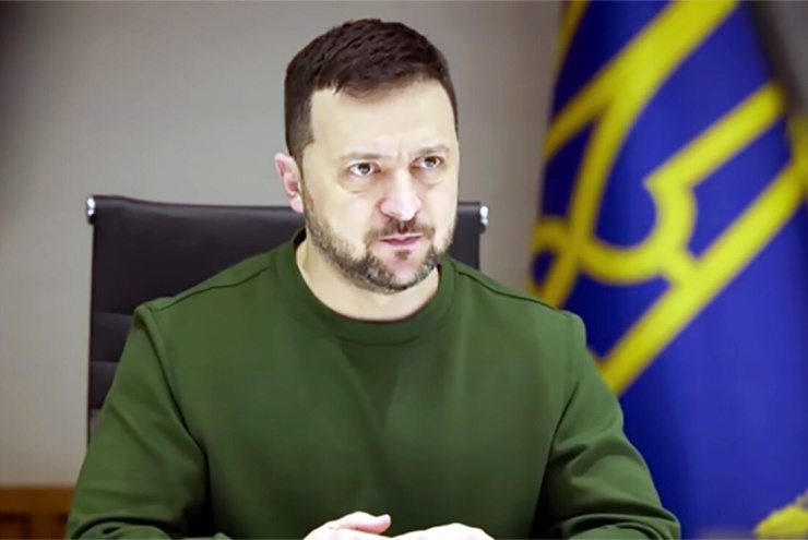 Tổng thống Ukraine Volodymyr Zelensky. Ảnh: Pravda