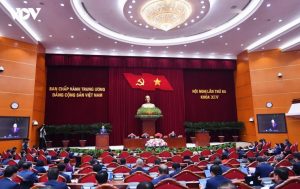 Toàn cảnh Khai mạc Hội nghị lần thứ ba Ban Chấp hành Trung ương Đảng khoá XIV