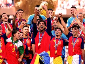 Tây Ban Nha vô địch World Cup 2026: Messi về thôi, đừng khóc!