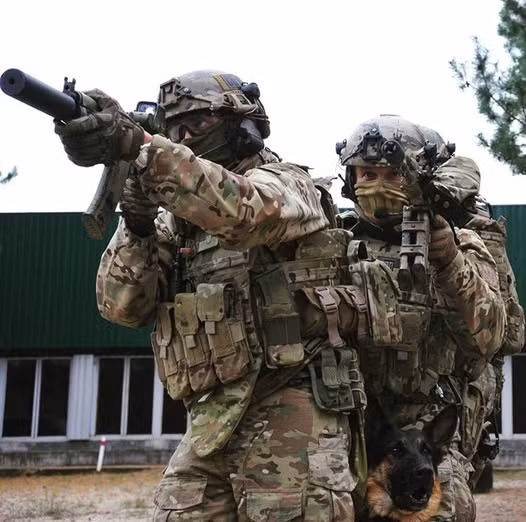 Thành viên Cơ quan An ninh Ukraine (SBU). Ảnh: Modern Elite Forces.