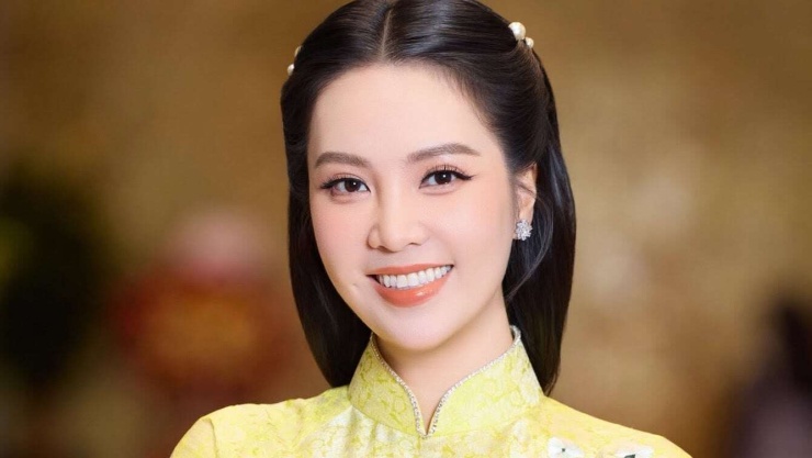 Á hậu, MC Thụy Vân. Ảnh: FBNV