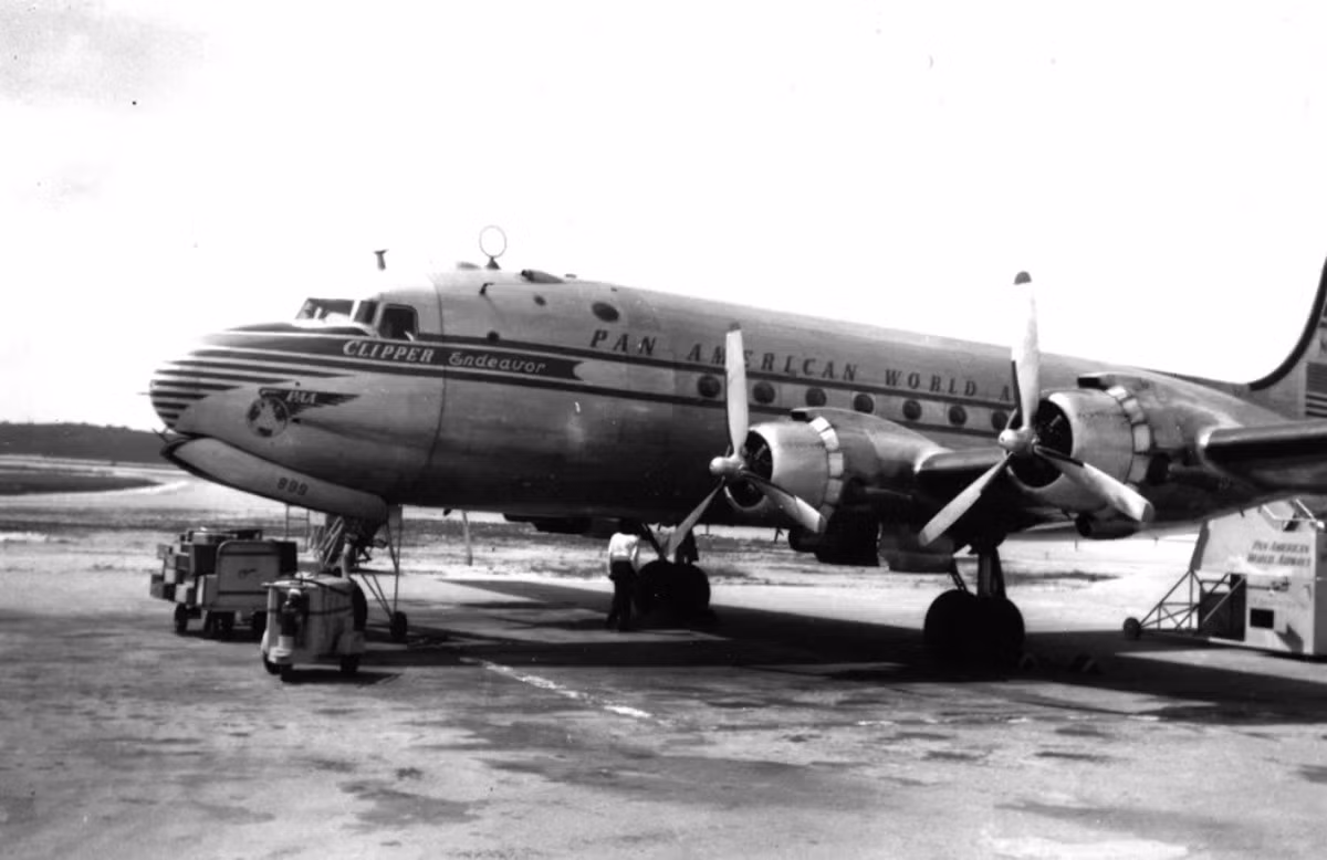 Một chiếc máy bay cùng loại với chiếc gặp nạn năm 1952. Ảnh: Quỹ Lịch sử Pan Am.