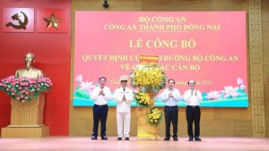 Đại tá Trần Trọng Thủy được bổ nhiệm làm Phó Giám đốc Công an TP.Đồng Nai