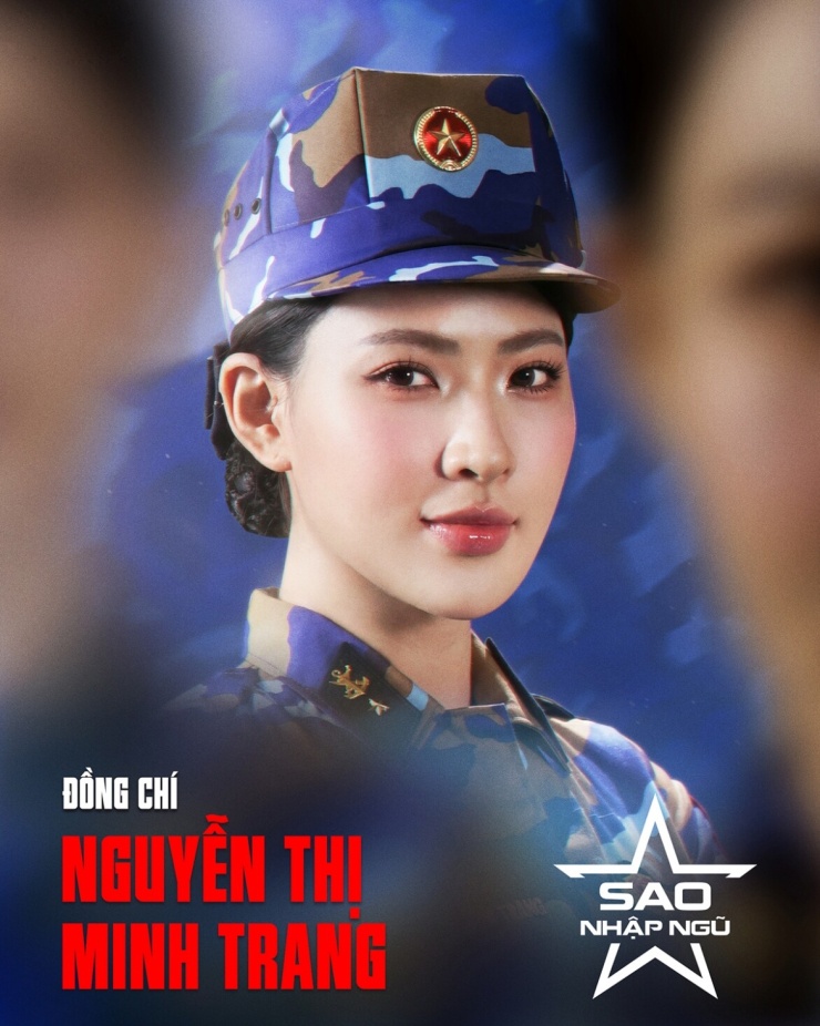 Minh Trang “chiến hết mình trong nước mắt” dù không biết bơi. (Ảnh: BTC)