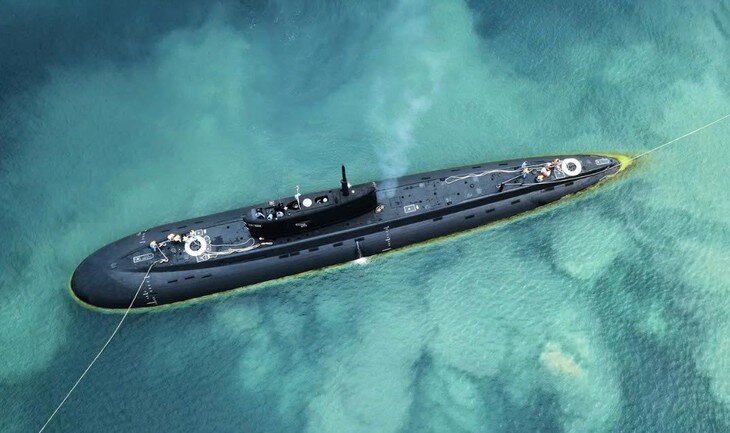 Tàu ngầm dự án 636.3 Varshavyanka của Nga. (Ảnh: RIA Novosti)