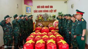 Ngày về với đồng đội của liệt sĩ biên giới phía Bắc