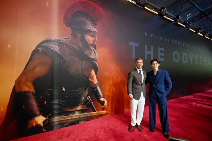 Theo Tom Holland, mùa hè 2026 là khoảng thời gian đặc biệt khi anh được giới thiệu hai bộ phim mà mình yêu thích nhất là "The Odyssey" và "Spider-Man: Brand New Day". (Ảnh: Instagram)