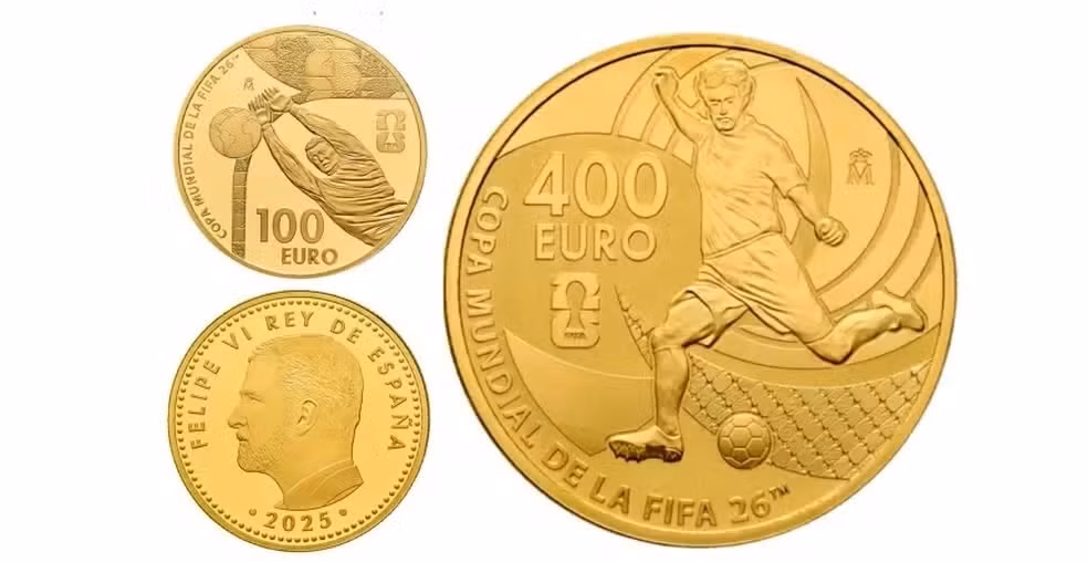 Tây Ban Nha phát hành tiền đặc biệt mừng chức vô địch World Cup 2026