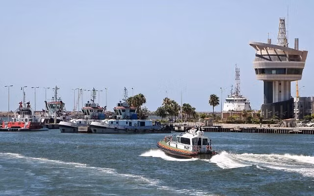 Cảng biển Địa Trung Hải Damietta ngày 30- 7-2026