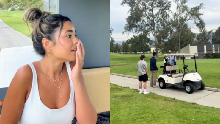 Clip tranh cãi giữa người đẹp golf Kayla Brooke và nam golfer đang gây sốt cộng đồng mạng 