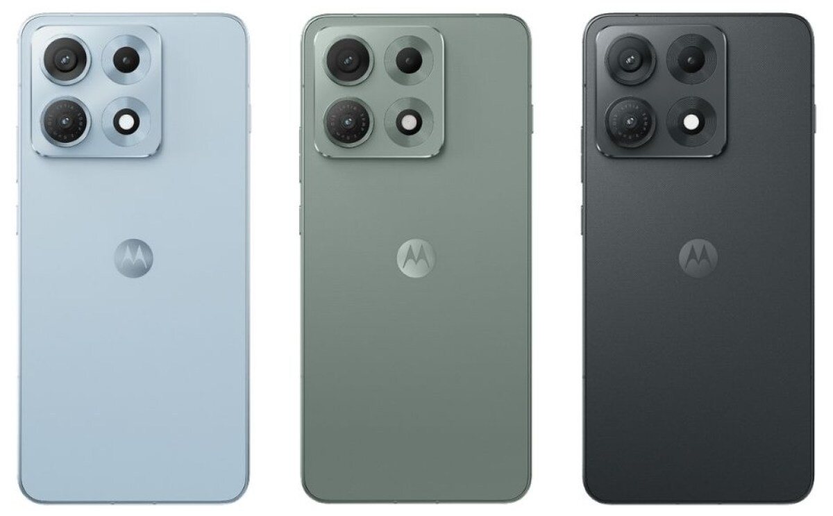 3 màu của Motorola Edge 70 Max.