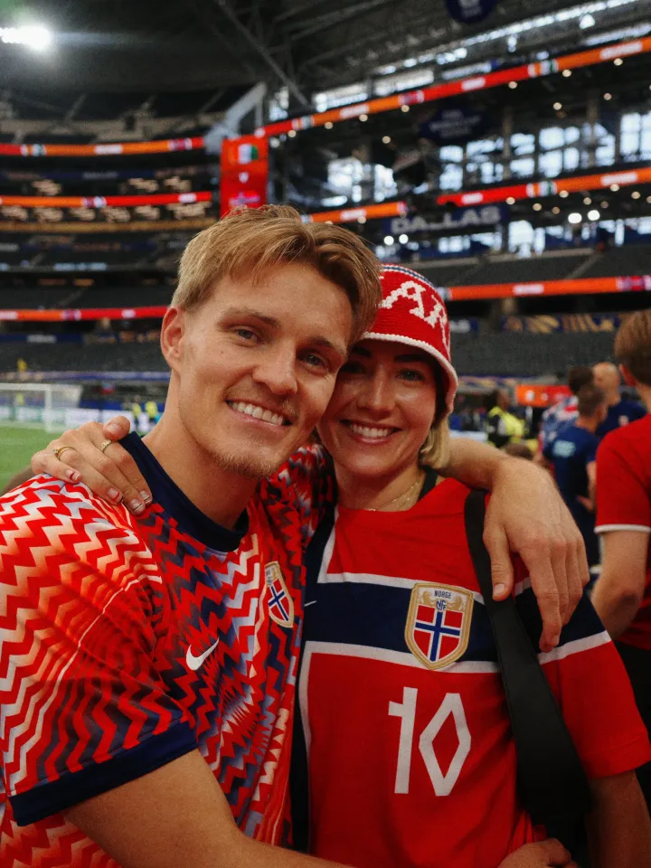 Helene Spilling Odegaard, vợ đội trưởng Martin Odegaard