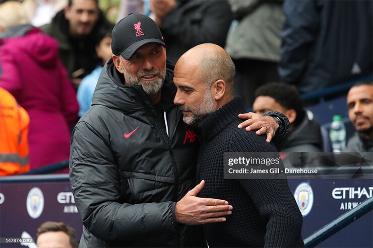 Klopp luôn là đối thủ đáng gờm nhất với Guardiola