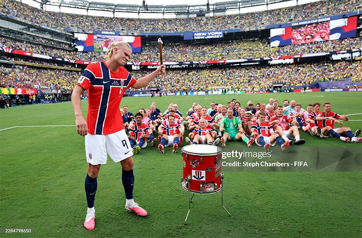 Haaland tăng gần 31 triệu người theo dõi trên Instagram trong thời gian diễn ra World Cup
