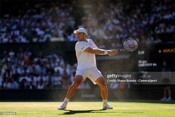 Arthur Fery trở thành tay vợt Anh duy nhất góp mặt ở tứ kết Wimbledon 2026