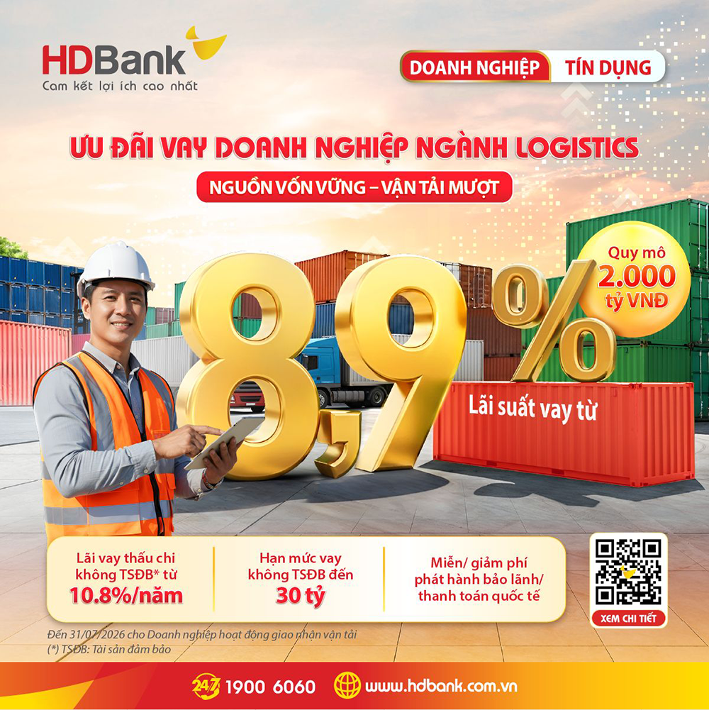 Lãi suất từ 7,2%/năm, HDBank tung loạt ưu đãi lớn cho doanh nghiệp - 3