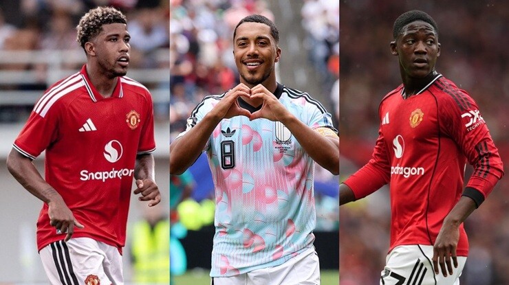Santos, Tielemans và Mainoo đều không mạnh về tranh chấp tay đôi