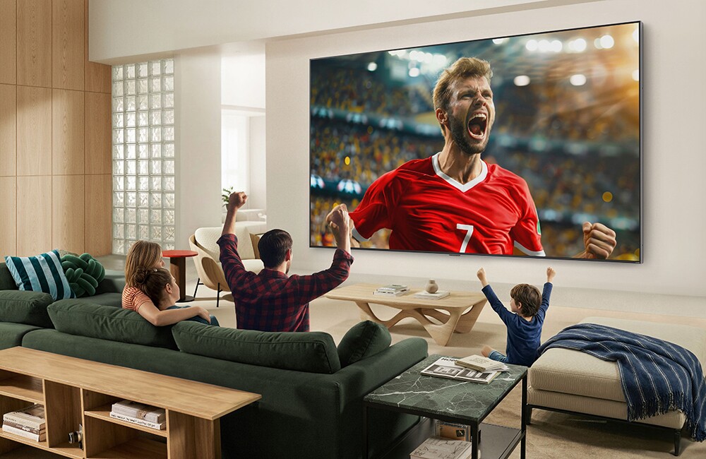 Các mẫu TV siêu lớn của LG sở hữu những công nghệ xử lý chuyển động và màu sắc độc quyền, được tối ưu bởi LG AI