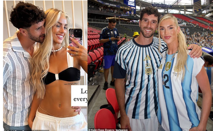 Bạn gái Marcos Senesi chọn cổ vũ Argentina thay vì tuyển Anh