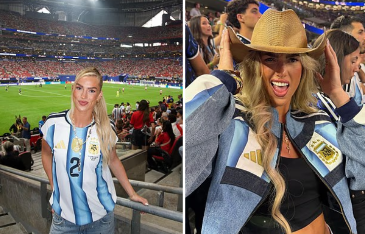 Người đẹp Anh lên tiếng về quyết định ủng hộ Argentina