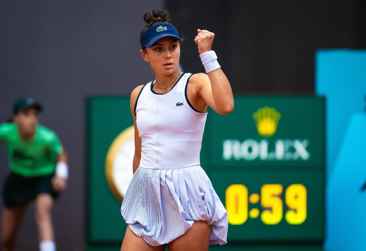 Khi đứng trước điểm&nbsp;match-point, tay vợt Romania lại trở nên mạnh mẽ hơn&nbsp;