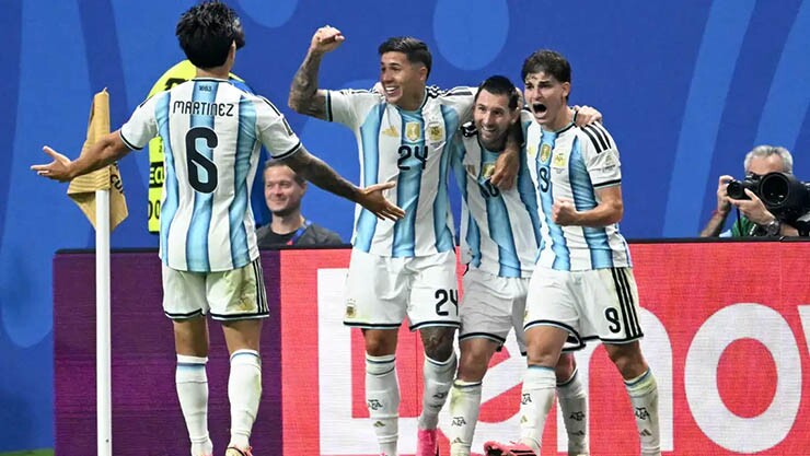 Argentina xuất sắc ngược dòng hạ Ai Cập