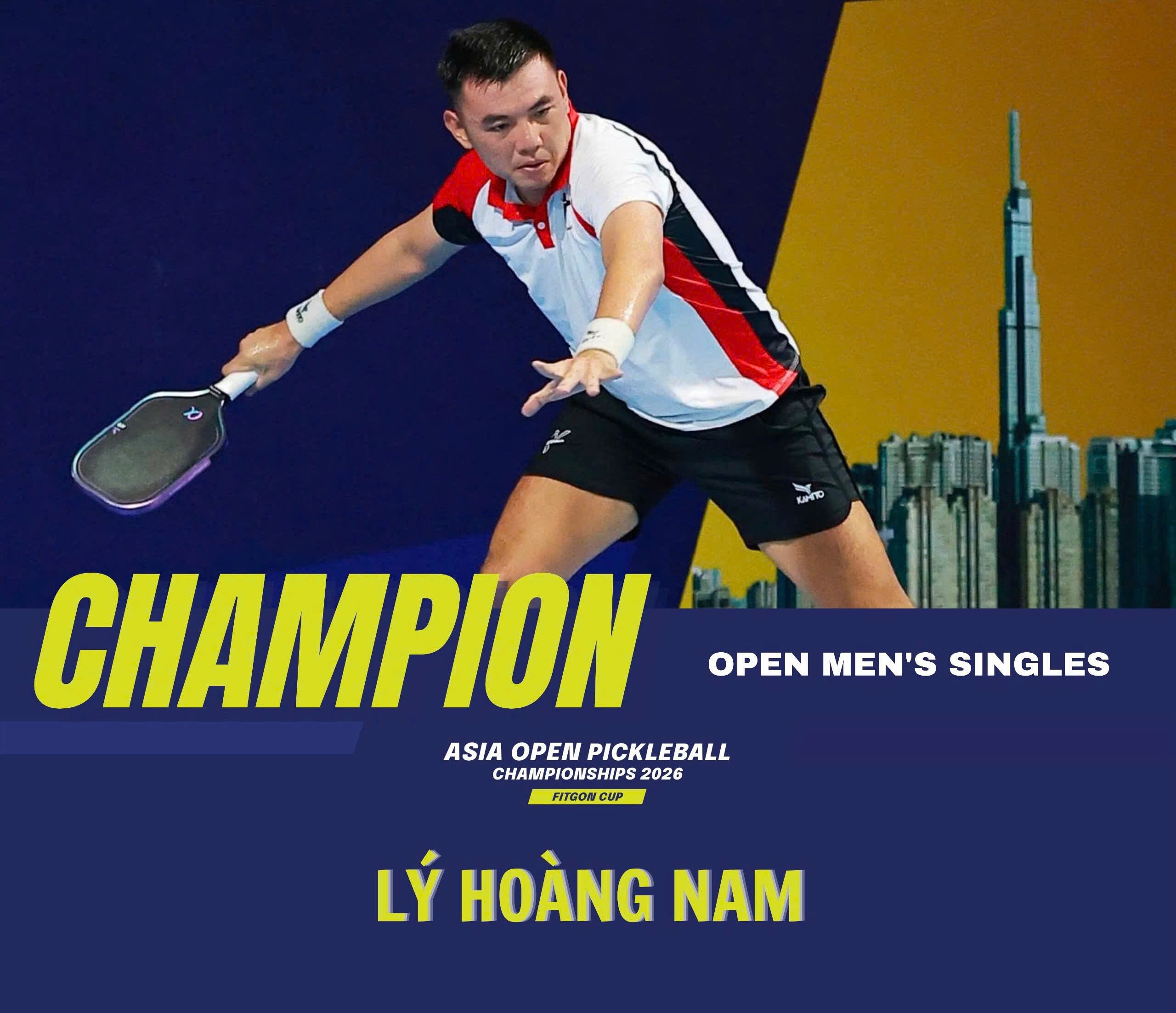 Lý Hoàng Nam lập cú đúp danh hiệu trước Quang Dương