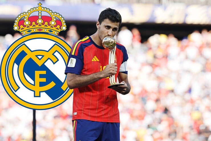 Real Madrid&nbsp;theo đuổi Rodri sau màn trình diễn xuất sắc của anh tại&nbsp;World Cup&nbsp;2026
