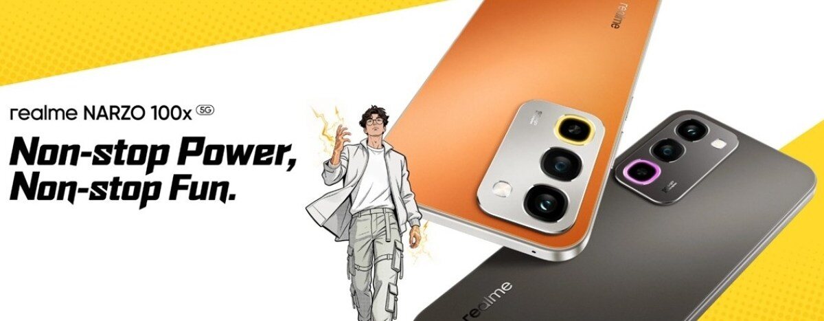 Realme Narzo 100x.