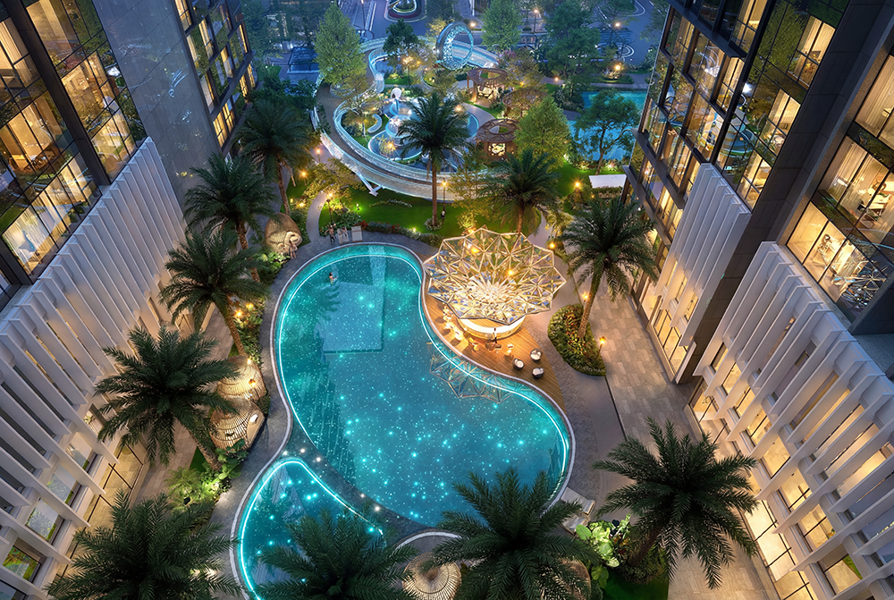 Hệ tiện ích nội khu Sky Diamond Valley