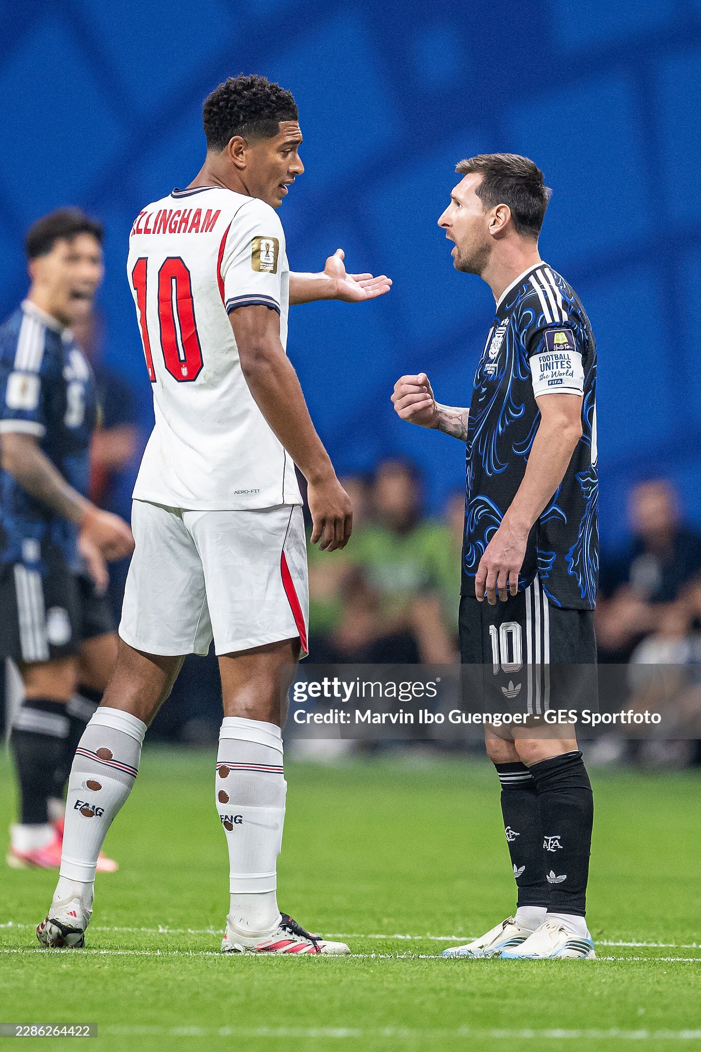 Thư hùng Anh - Argentina biến thành sàn võ, Bellingham - Messi đối đầu nảy lửa - 10