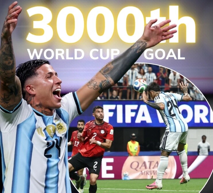 Enzo ghi bàn thứ 3000 trong lịch sử World Cup, giúp Argentina thắng ngược