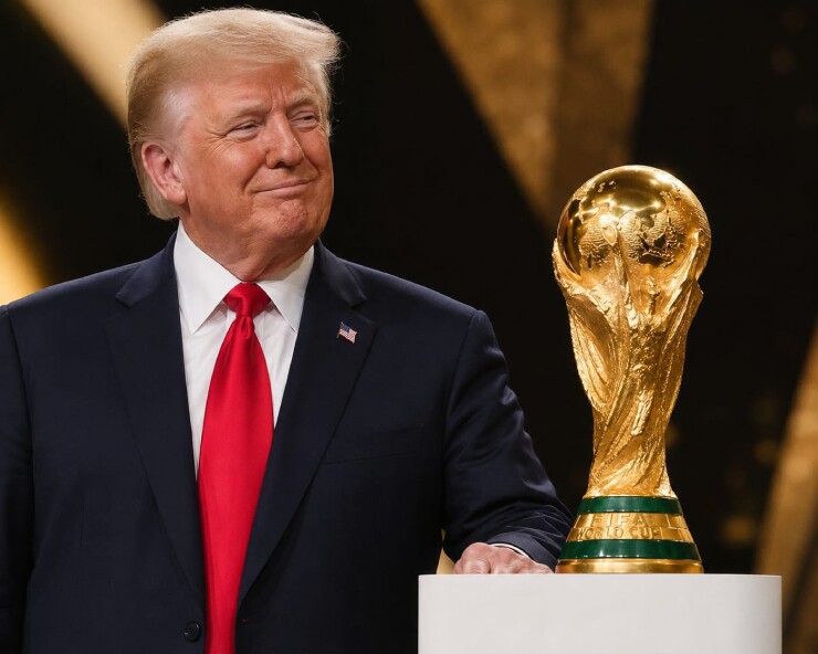 Tổng thống Trump ca ngợi Messi - Ronaldo & kì World Cup "độc" nhất lịch sử - 1