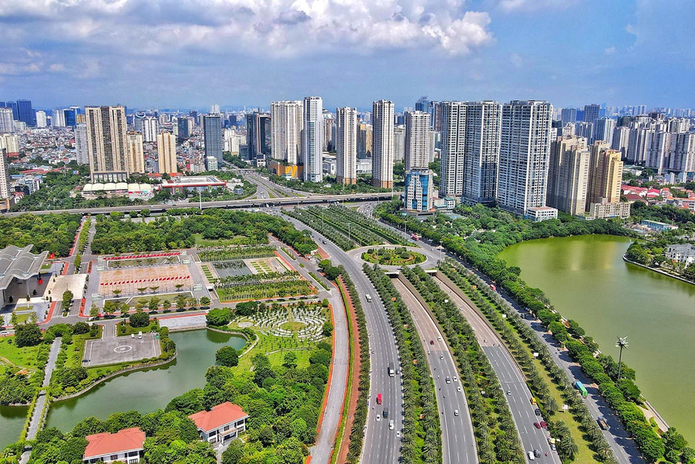 Quy hoạch đô thị và hạ tầng giao thông mở lối cho chu kỳ tăng trưởng mới của bất động sản Hà Nội.Ảnh: Sưu tầm