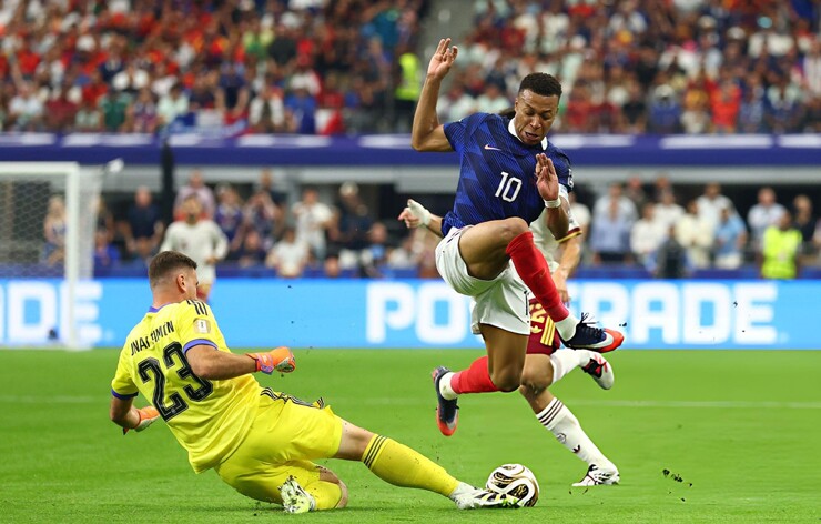 Mbappe có 1 trận đấu đáng quên