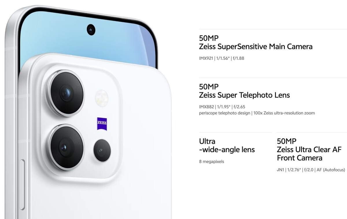 Vivo ra mắt điện thoại pin 7.200 mAh, màn hình 5.000 nits, camera Zeiss cực khủng - 3