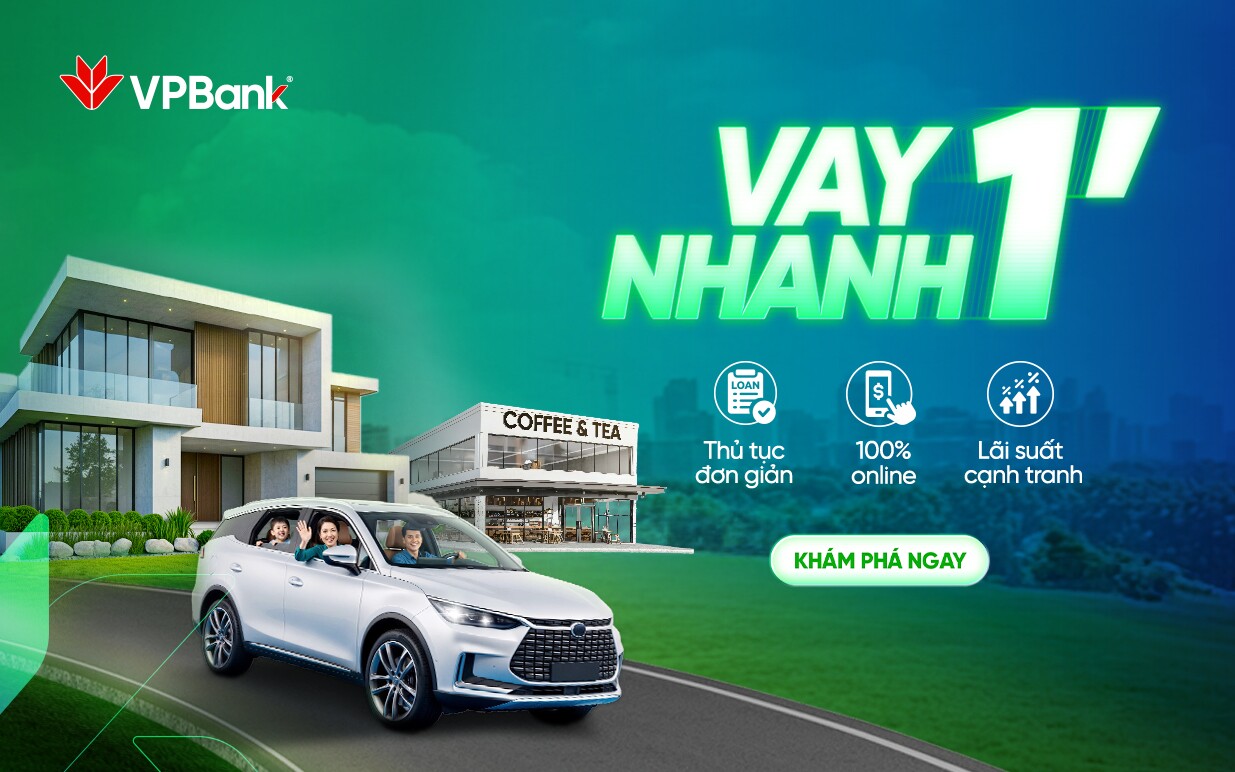  Nền tảng VPBank Race trả phê duyệt khoản vay online chỉ trong 1 phút