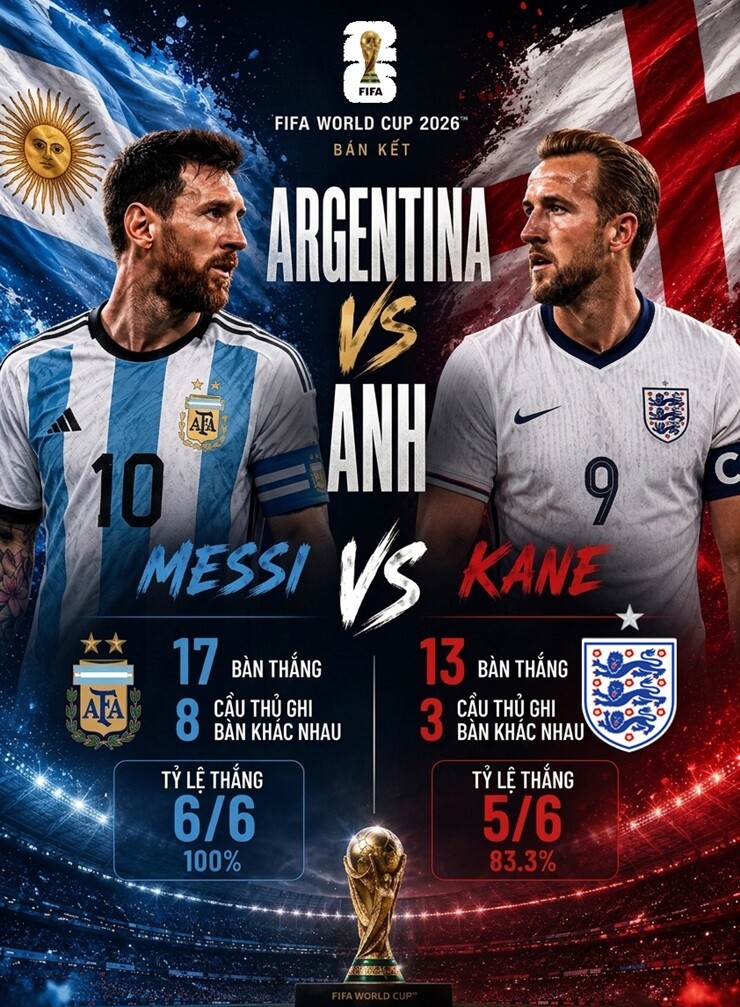 ĐT Anh - Argentina tranh vé chung kết: 4 chìa khóa giúp "Tam sư" hạ bệ vua Messi - 7