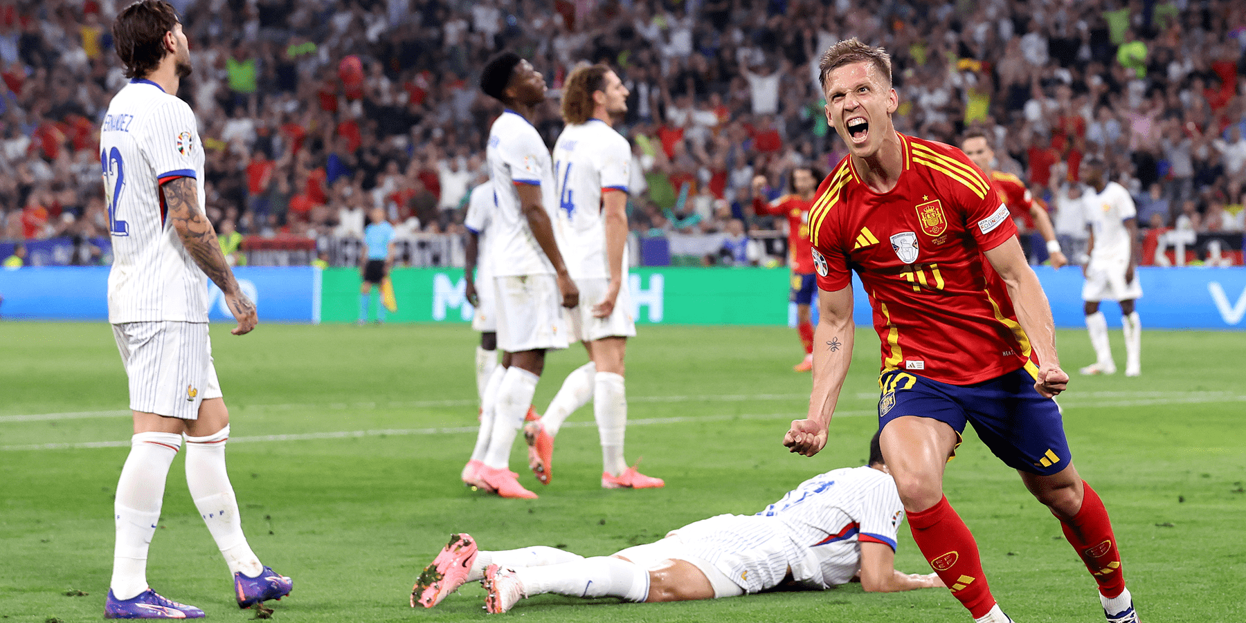 Olmo giúp Tây Ban Nha hạ Pháp ở EURO 2024