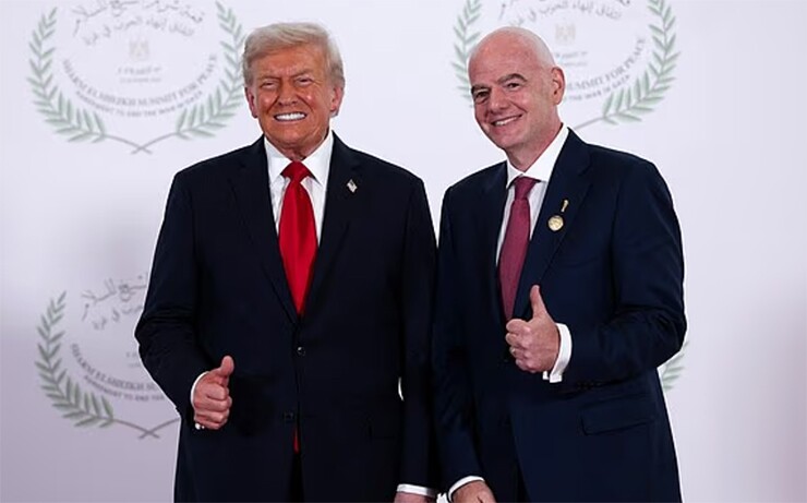 Tổng thống&nbsp;Donald Trump được cho đã trực tiếp gọi điện cho Chủ tịch FIFA&nbsp;Gianni Infantino