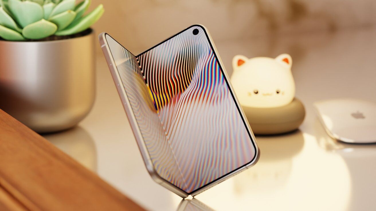 Ảnh concept iPhone Fold - iPhone Ultra.