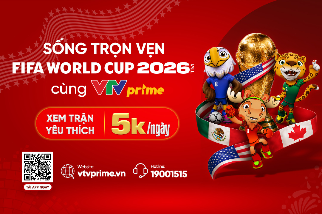 Gói cước PRIME - 1 ngày trên website vtvprime.vn.