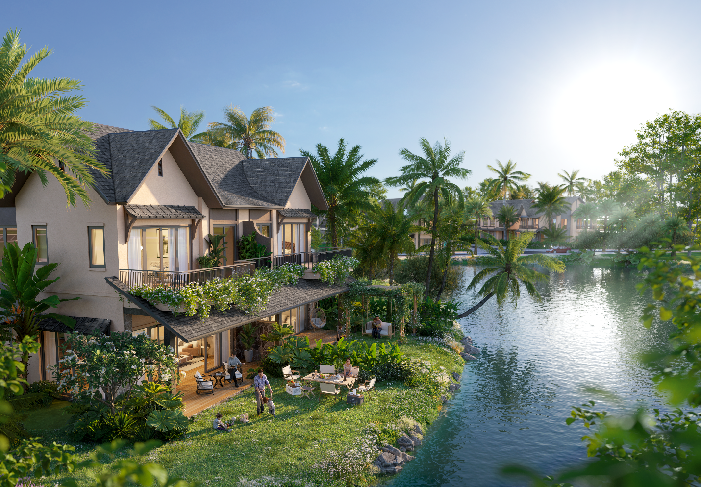 The Palm Island đem tới phong cách sống biệt thự đảo trẻ trung, năng động tại Eco Central Park