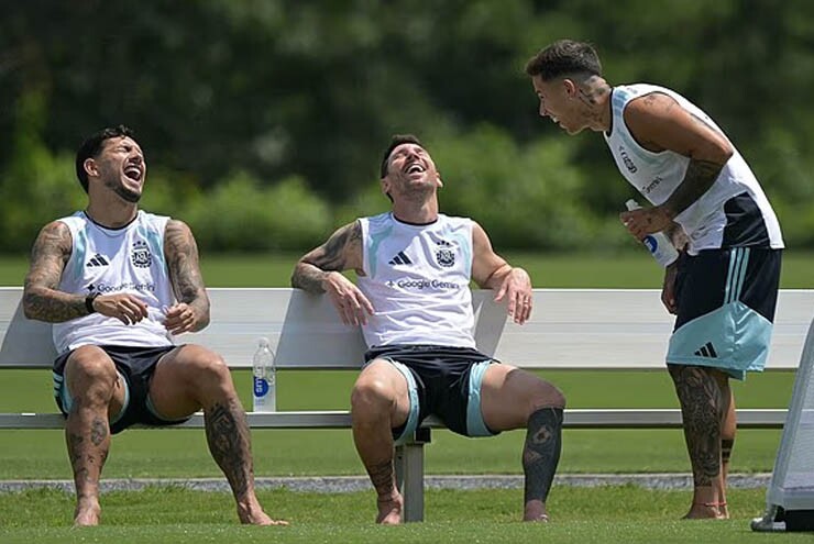 Bức ảnh được Enzo Fernandez đăng tải