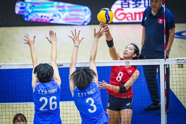 Trực tiếp bóng chuyền nữ Việt Nam - Hong Kong (TQ): Thế trận lấn lướt (Hết giờ) - 7