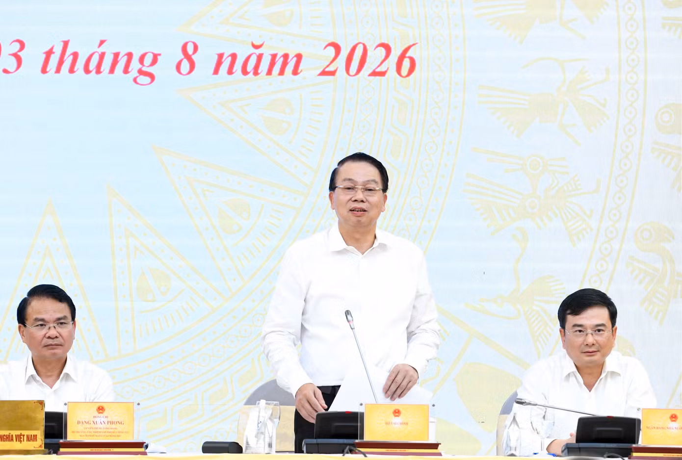Thứ trưởng Bộ Tài chính Nguyễn Đức Chi. Ảnh: Như Ý
