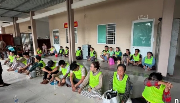 28 đối tượng có liên quan đến vụ việc. Ảnh: Công an TP Cần Thơ 