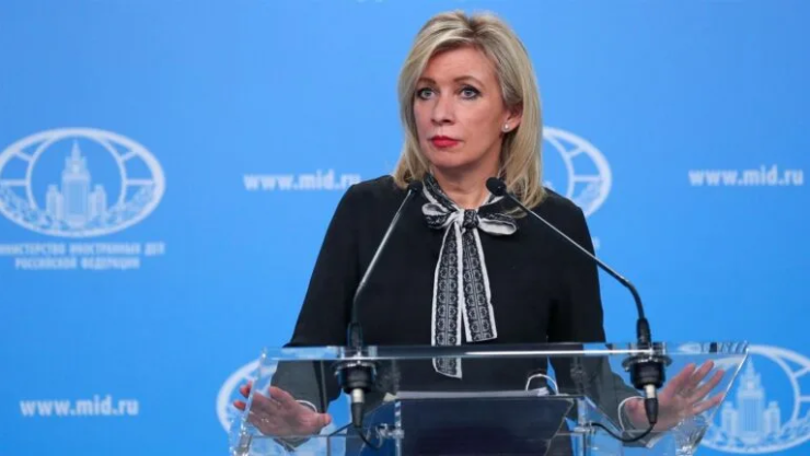 Người phát ngôn Bộ Ngoại giao Nga, Maria Zakharova. Ảnh Voiceofemirates