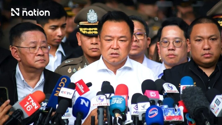 Thủ tướng Thái Lan Anutin Charnvirakul. Ảnh: The Nation